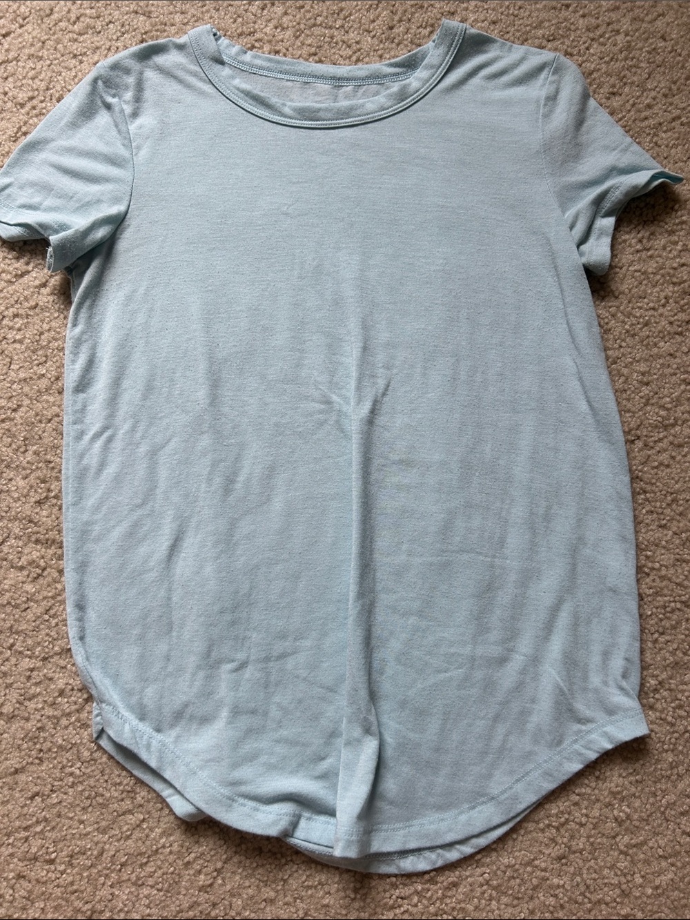 SO light blue women’s XS cotton tshirt